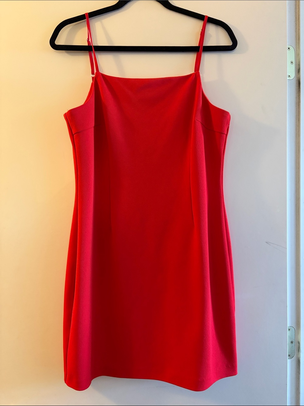 1. State Red Spaghetti Strap Mini Dress